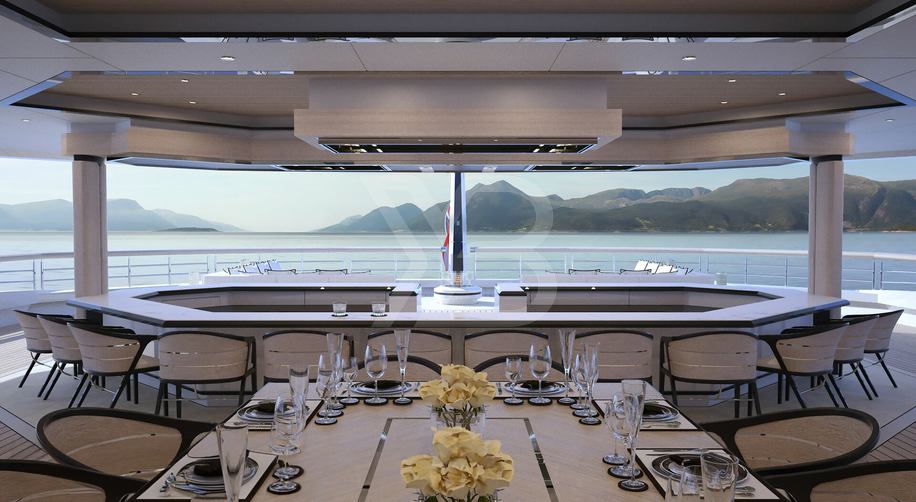 Tanzanite yacht interior 12