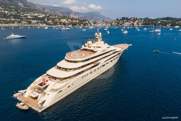 Dilbar yacht exterior 14