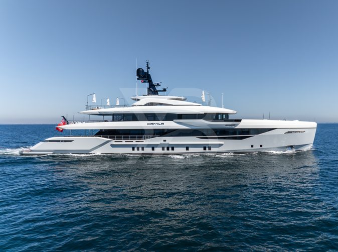 Camila yacht exterior 2