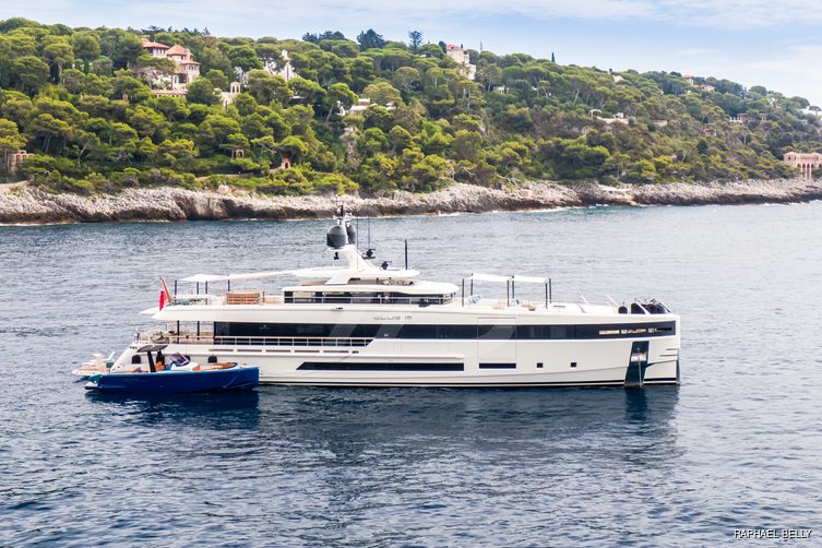 Club M yacht exterior 2