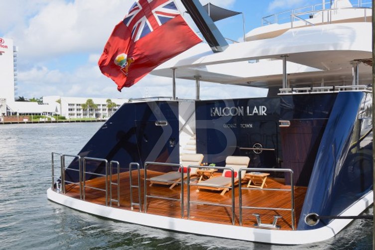 Falcon Lair yacht exterior 6