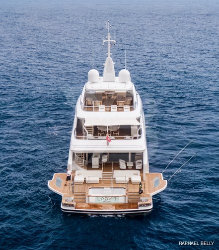 Lady I yacht exterior 6