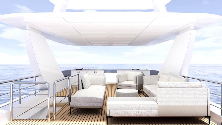 Horizon FD100 /912 yacht interior 8
