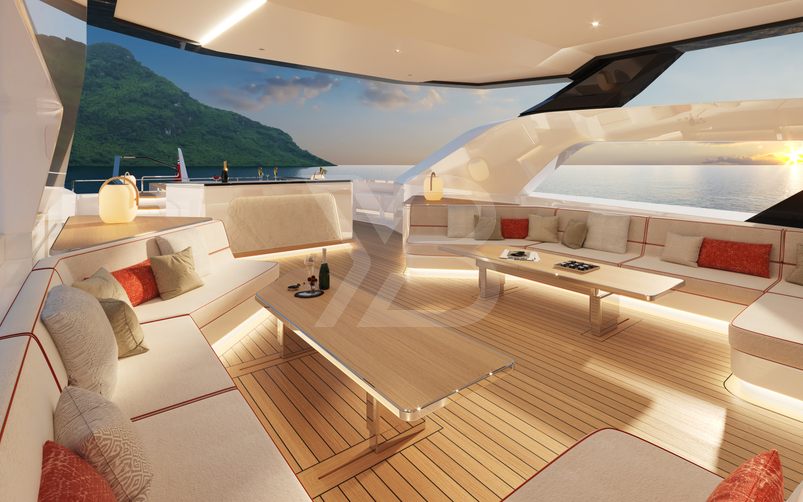 Ximena yacht interior 16