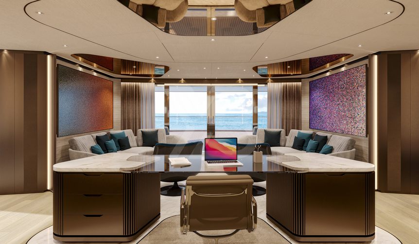 Silver Fox yacht interior 25
