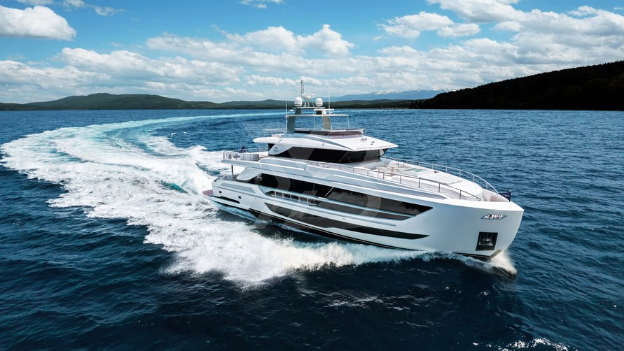 Crowned Eagle yacht exterior 2