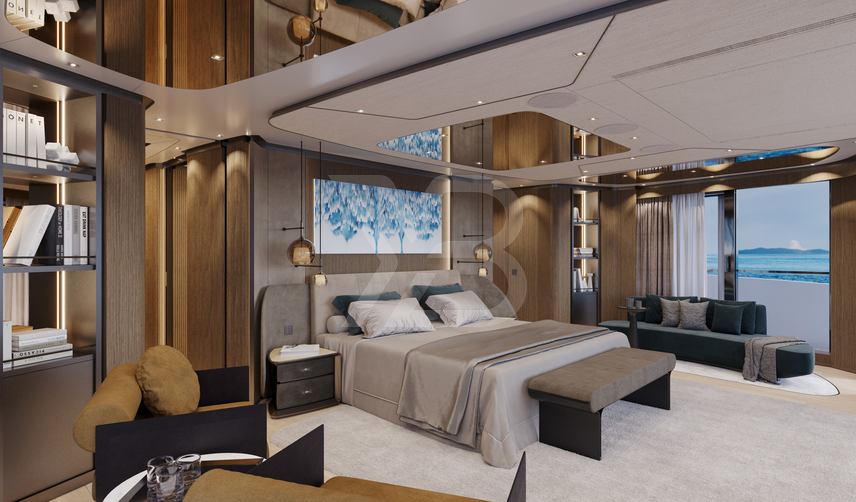 Silver Fox yacht interior 24