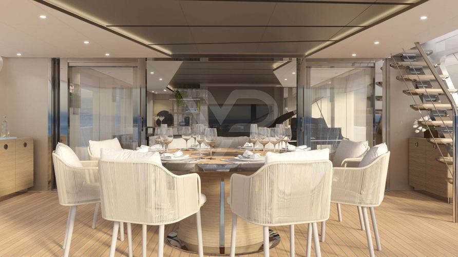Project Secret yacht interior 26