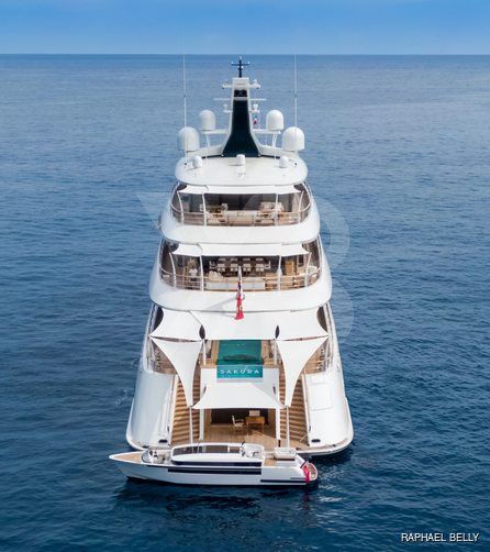 Sakura yacht exterior 5