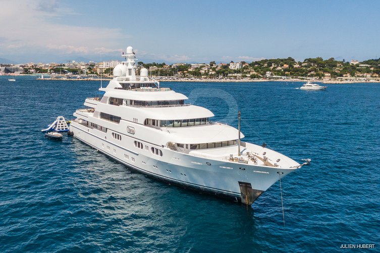 Titania yacht exterior 2