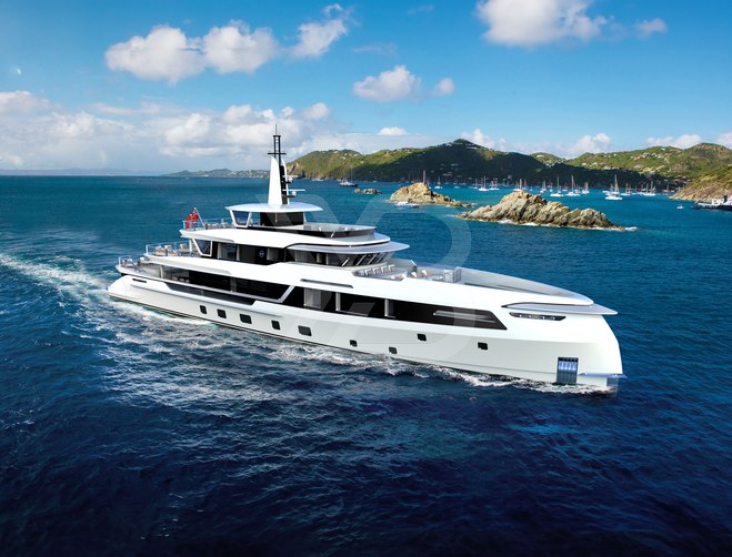 GTT 170 yacht exterior 14