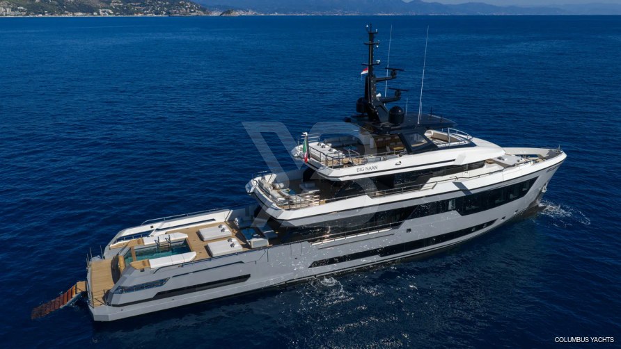 Big Naan yacht exterior 2