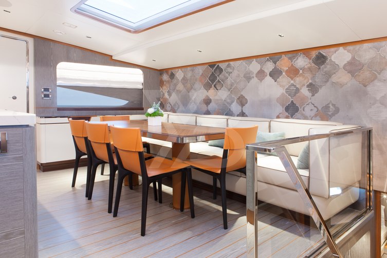 Wild Duck yacht interior 12