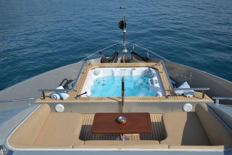 Santorini yacht exterior 3