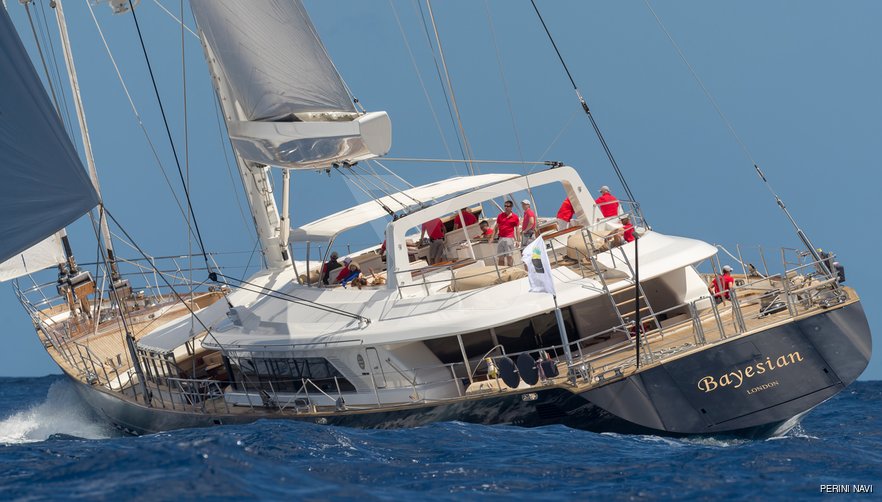 Bayesian yacht exterior 8