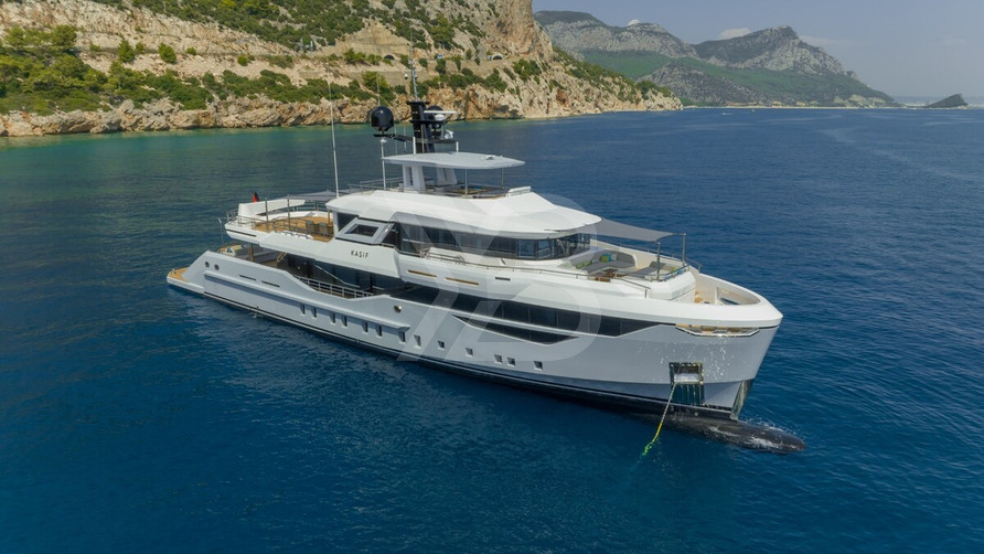 Kasif yacht exterior 11