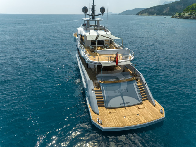 Kasif yacht exterior 6