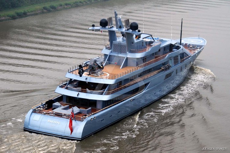 Pacific X yacht exterior 8