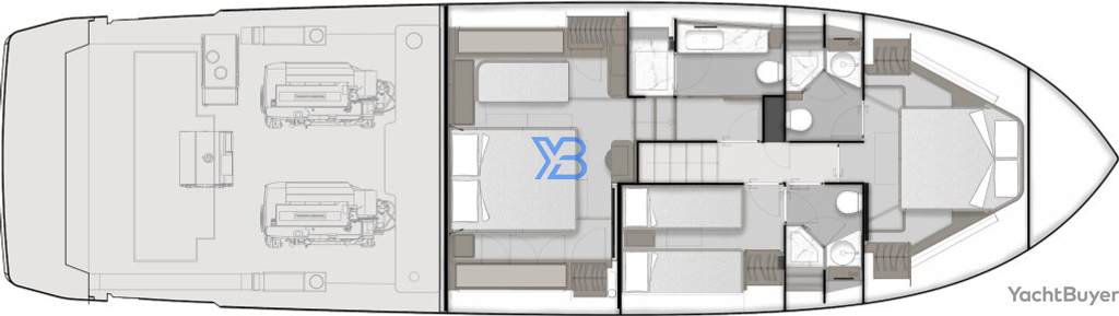 Lower Deck Ferretti 580