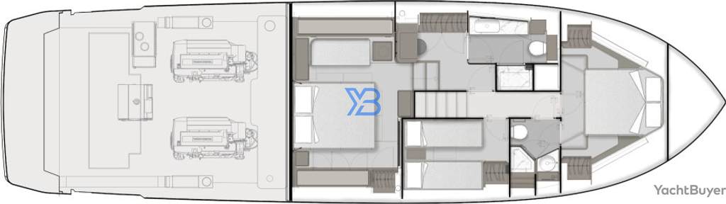 Lower Deck Ferretti 580