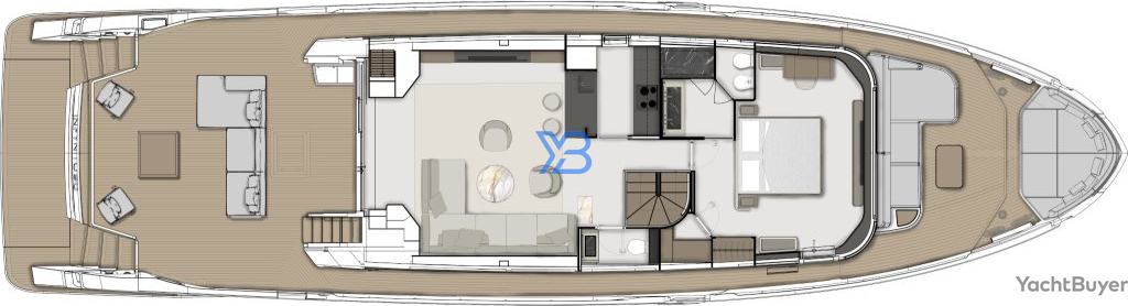 Main Deck Ferretti INFYNITO 90