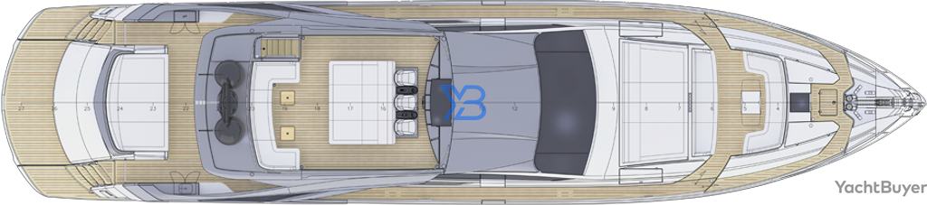 Flybridge Pershing 9X