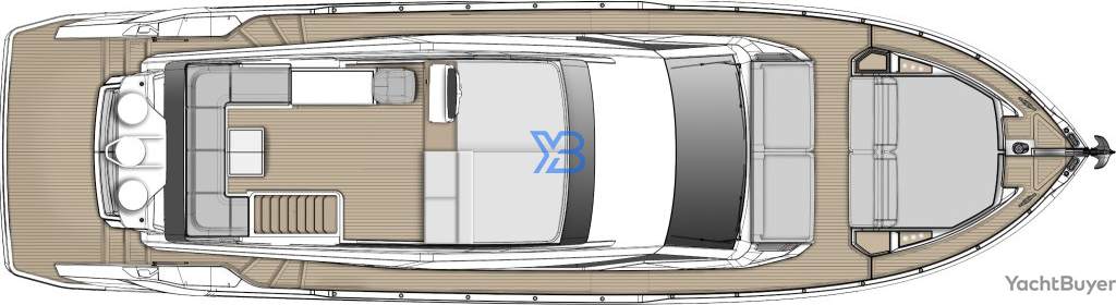 Flybridge Ferretti 580