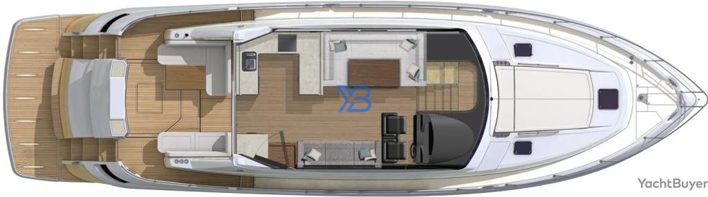 Main Deck Riviera 6000 Sport Yacht