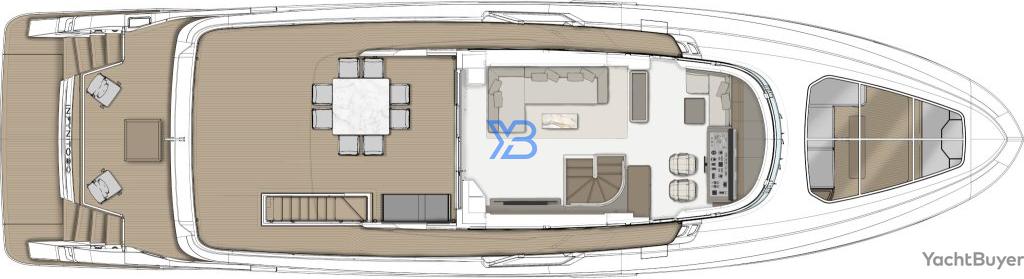 Flybridge Ferretti INFYNITO 90