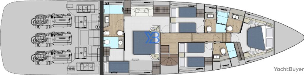 Lower Deck Pershing GTX80