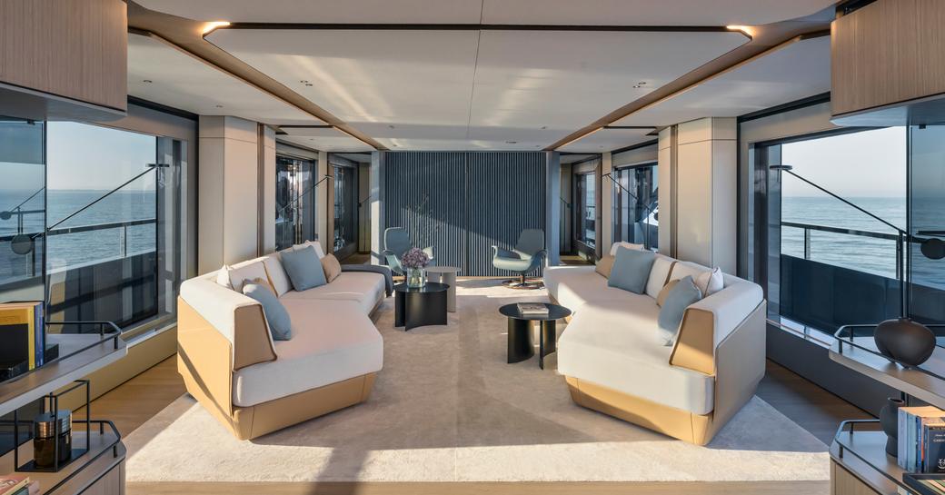 Re-designed Grande Trideck main saloon
