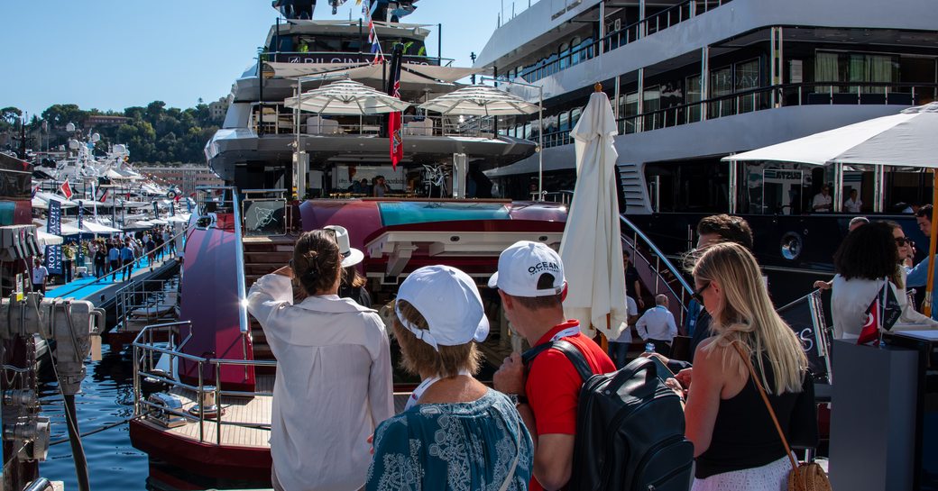 yacht show charter guests