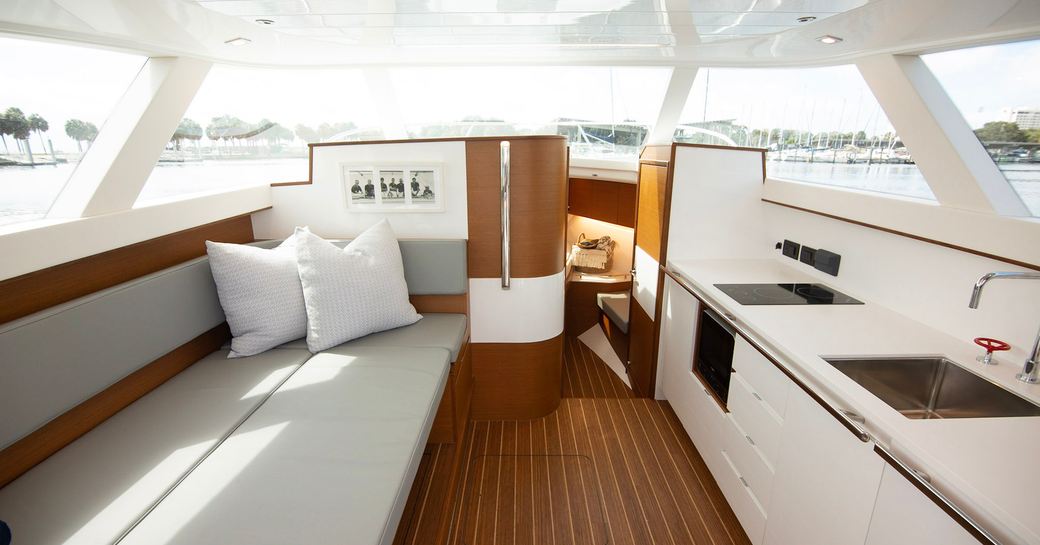 Bertram 35 interior