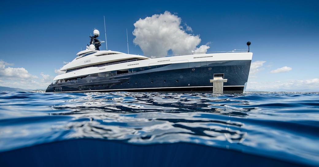 Superyacht ELANDESS at sea