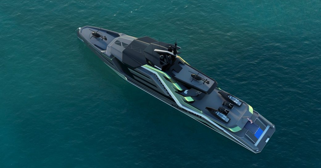 CGI of Explorer yacht concept MIAMI