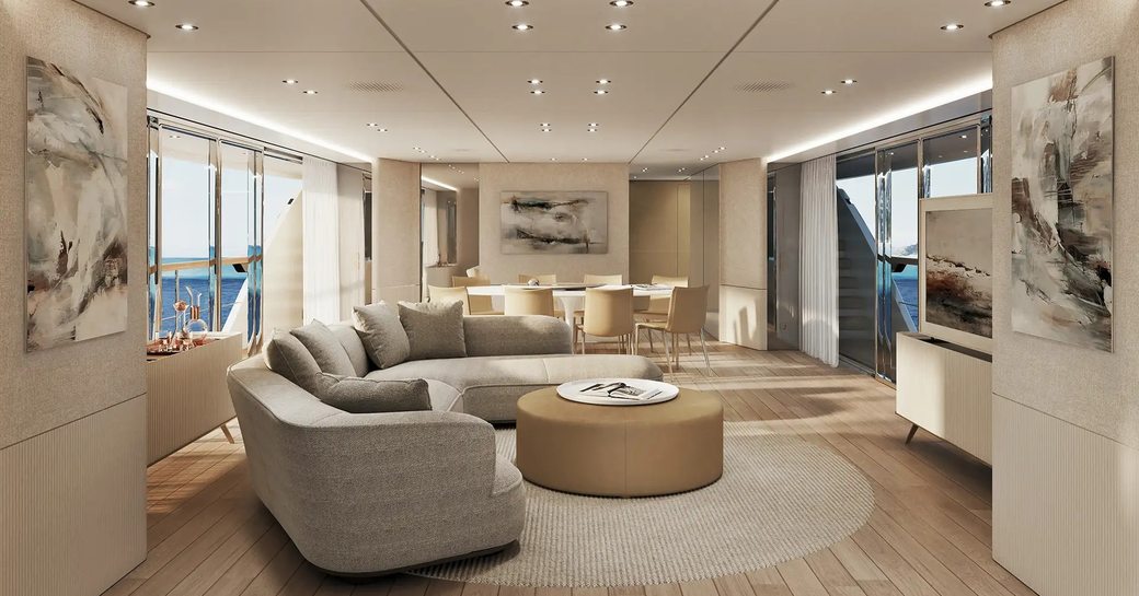 Navetta 35 main saloon