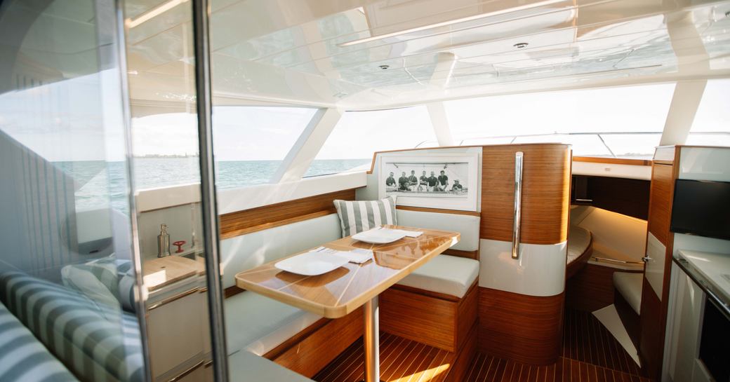 Bertram 35 interior