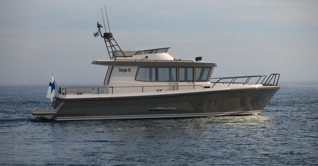 Targa 41 starboard aspect