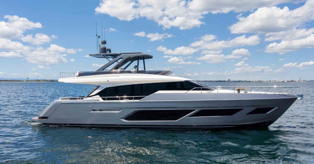 Second-generation Ferretti 720 