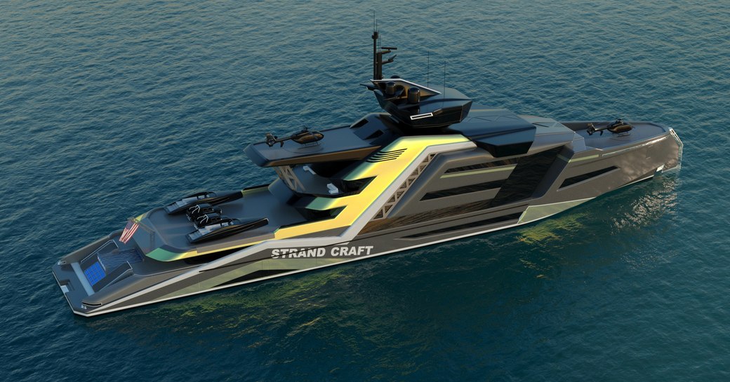 CGI of Explorer yacht concept MIAMI