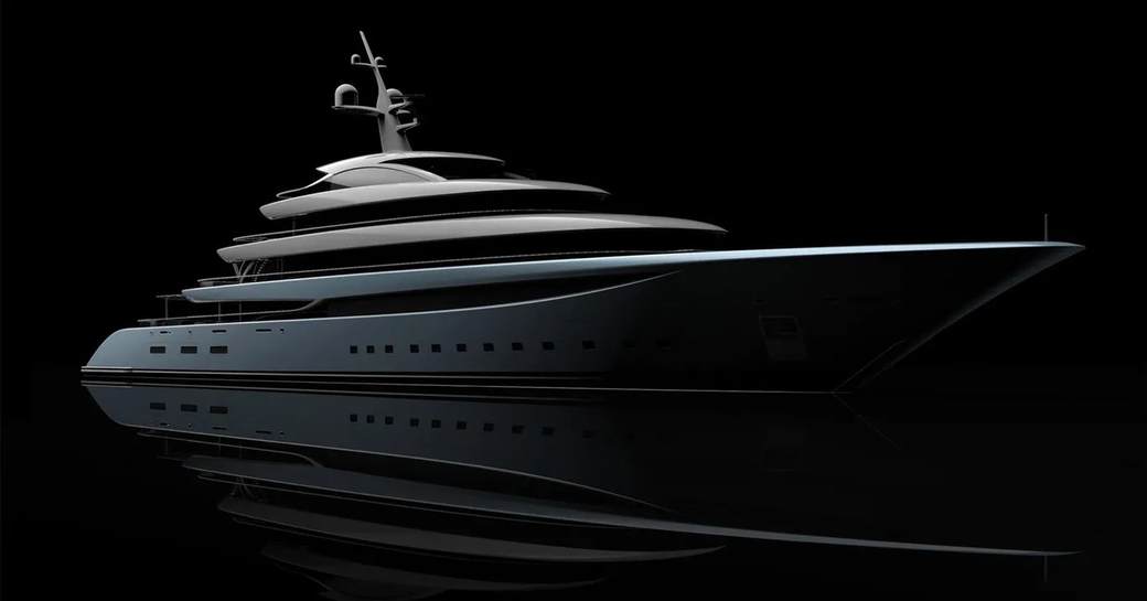 Rendering of superyacht JASSJ