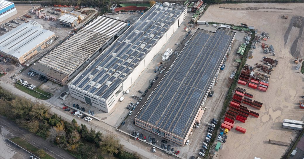 SILENT Yachts central production facility in Fano 