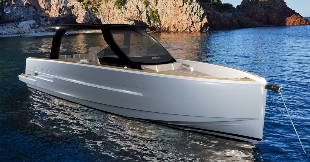 Fjord 39 XL world premiere for sale at Genoa International Boat Show