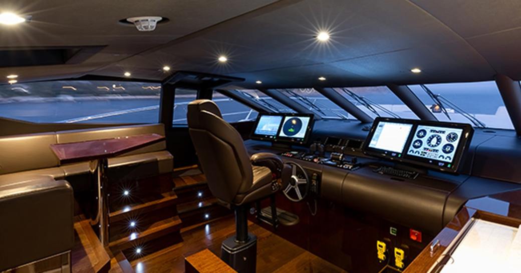 sunseeker 116 yacht bridge