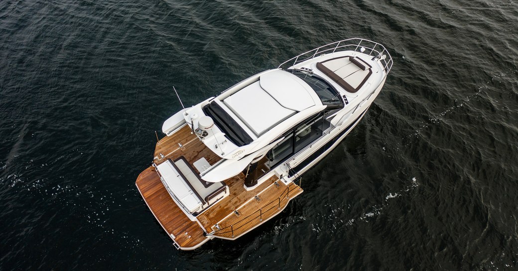 view of Galeon 410 HTC from above