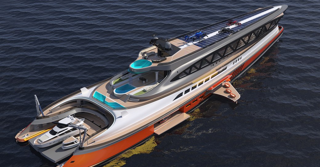 CGI of Prodigium Concept on water 