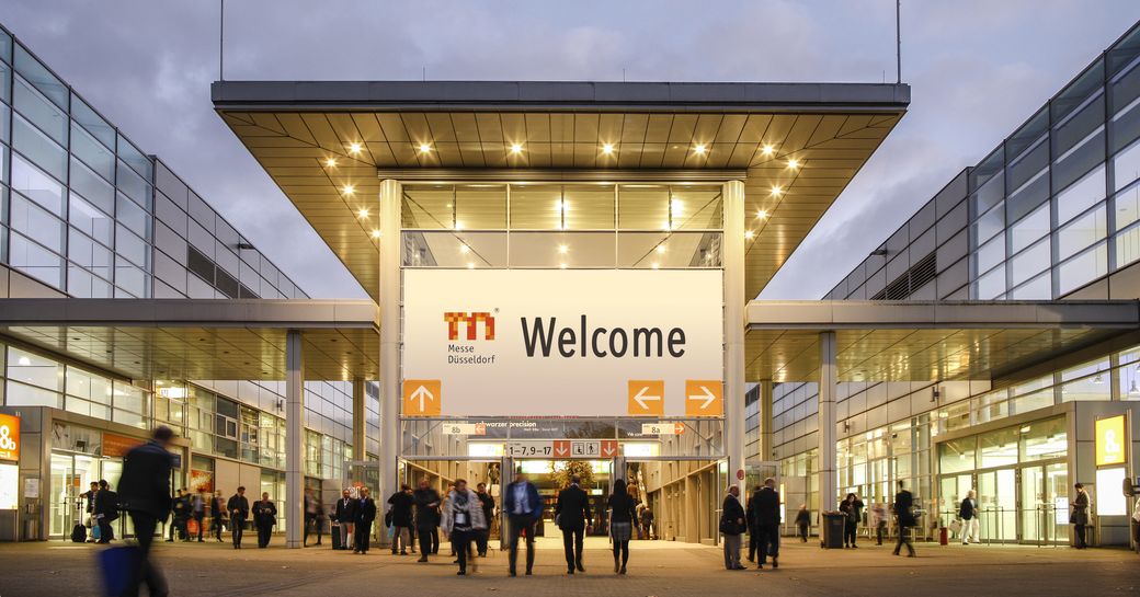 Entrance to Messe Dusseldorf