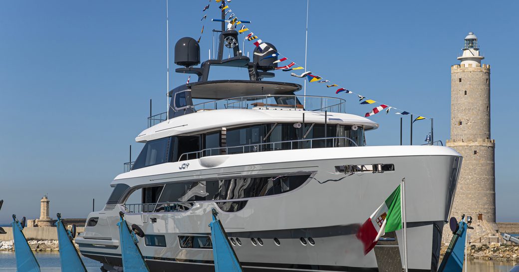 Benetti Oasis 40M JOY ready to be launched