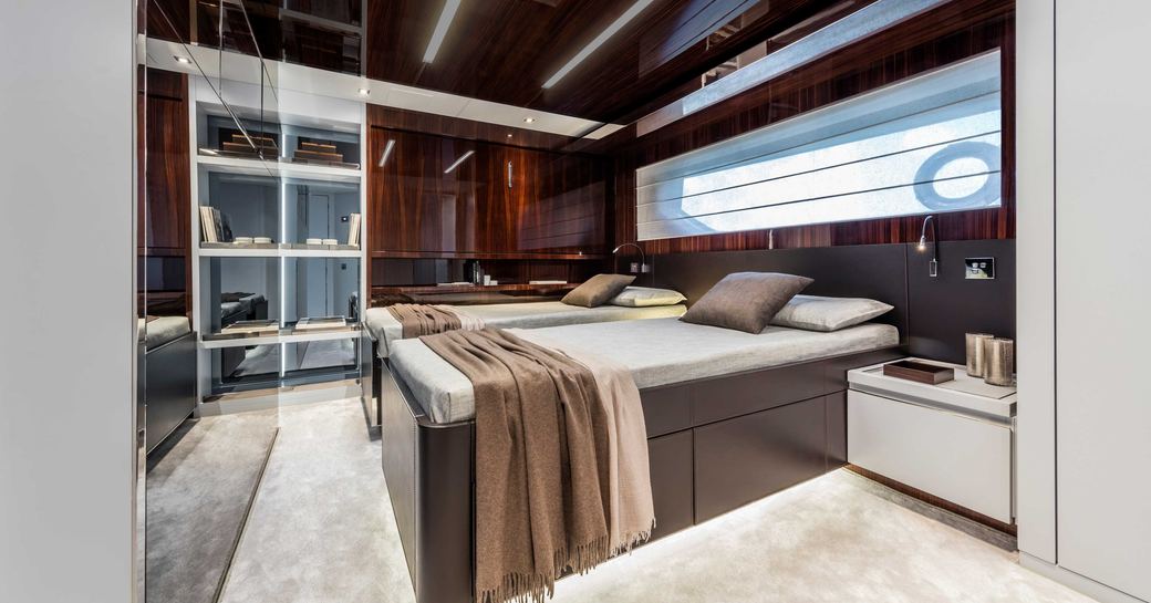 Riva 110 Dolcevita cabins