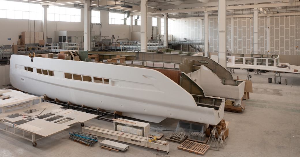 SILENT Yachts 80 model in build